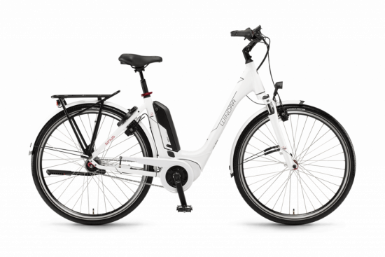 Vélo électrique Winora Vélo électrique ville Sinus Tria N7f Monotube 46cm Blanc